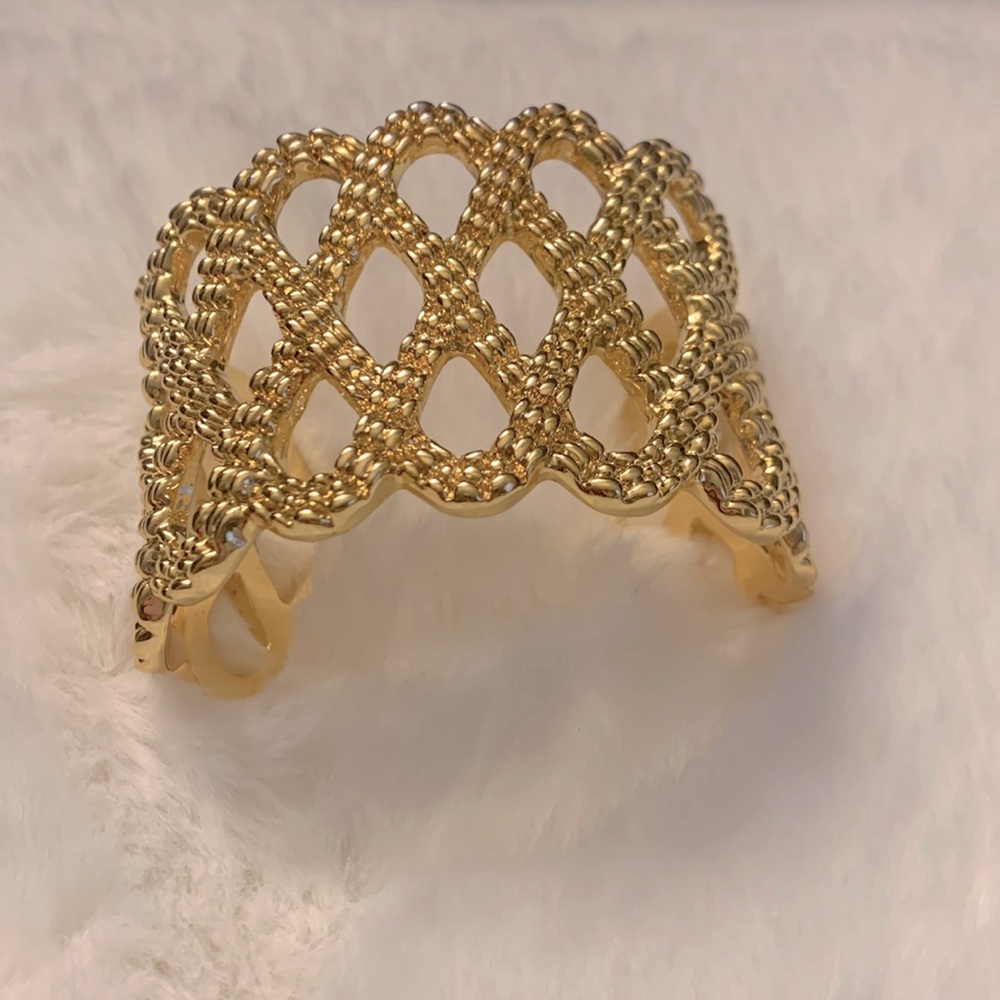 Gold Cuff Bracelet